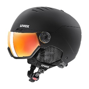 22 uvex wanted visor black mat S2